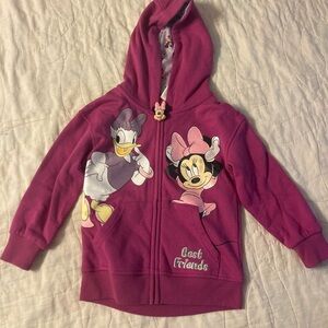 Christmas sale! Disney Minute Mouse and Daffy Duck girls Hoodie